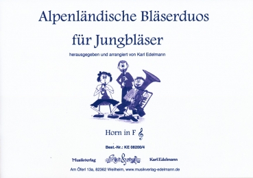 Alpenländische Bläserduos für Jungbläser